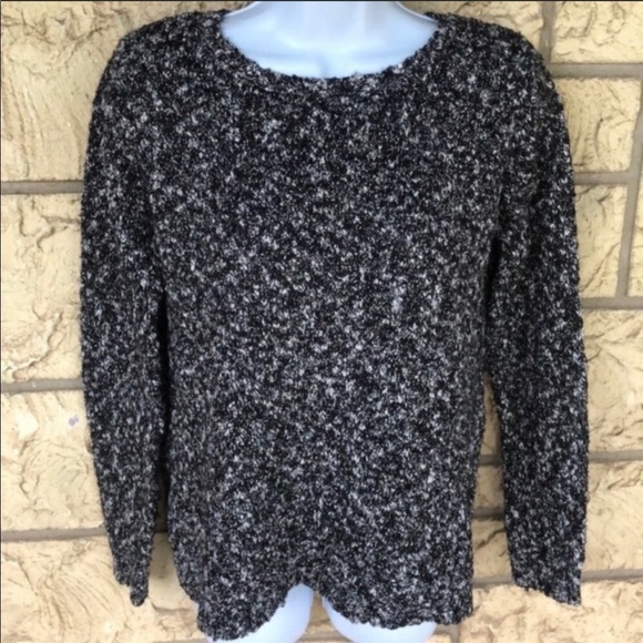 Buffalo David Bittion Sweater Black & White Comfy - Picture 2 of 11